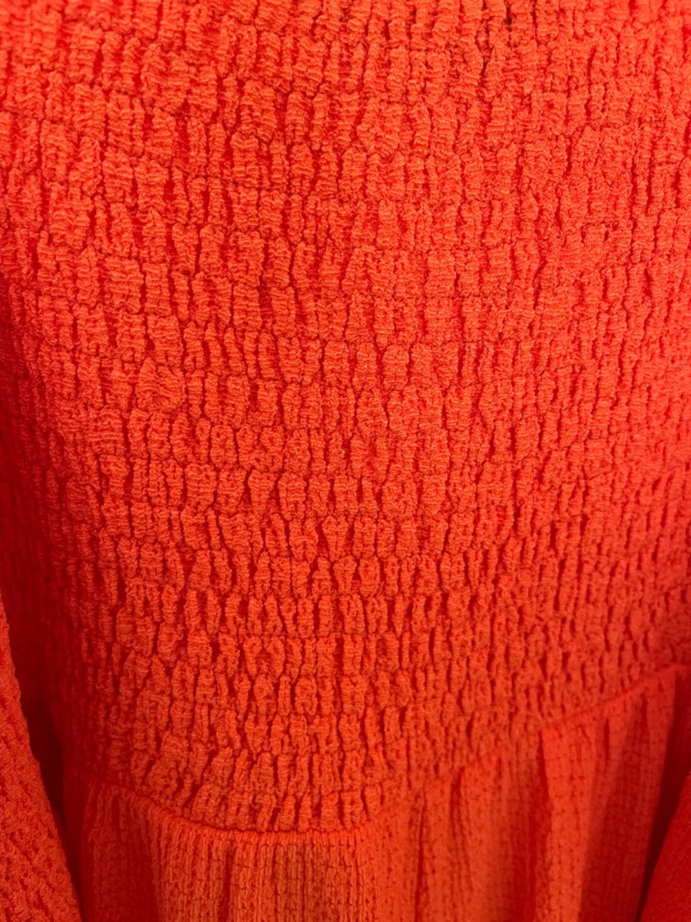 NWT.....Women’s Orange Off-Shoulder Jumpsuit - Picture 11 of 13
